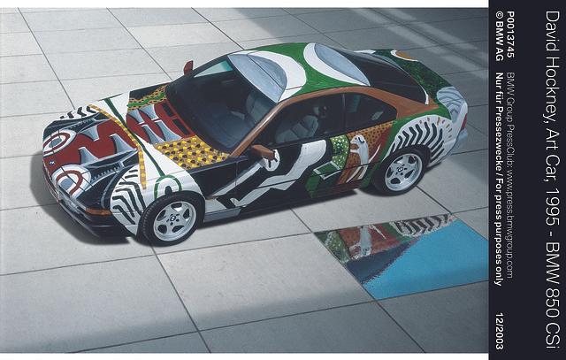 Auch ein Art Car des 850ers gab es
