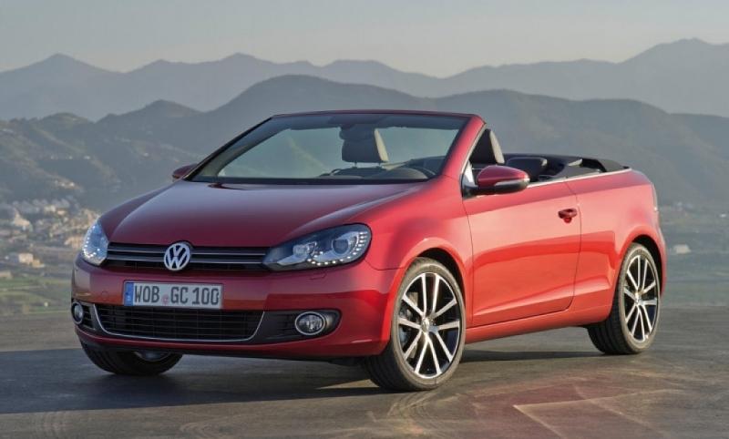 Das VW Golf Cabriolet gehört auch zu den gesuchten Modellen