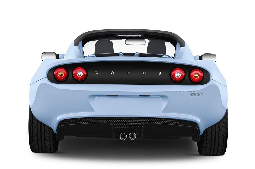 Lotus Elise (Baujahr 2011) Club Racer 2 Türen Heckansicht