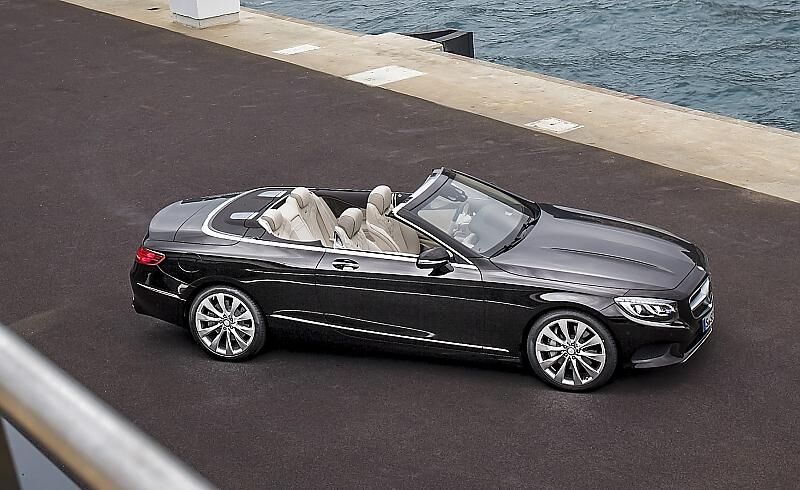 Mercedes S 500 Cabriolet - Sonnenterasse für bis zu vier Personen