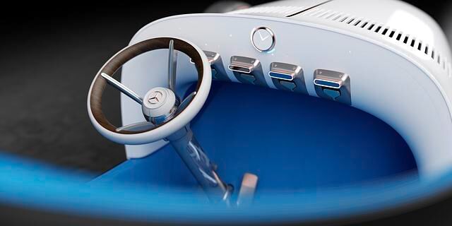 Rosé-Gold steht bei Mercedes für E-Mobilität
