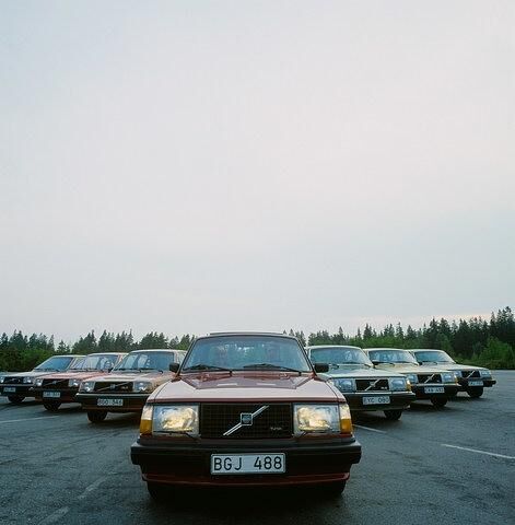 Volvos komplettes Turbo-Modellprogramm