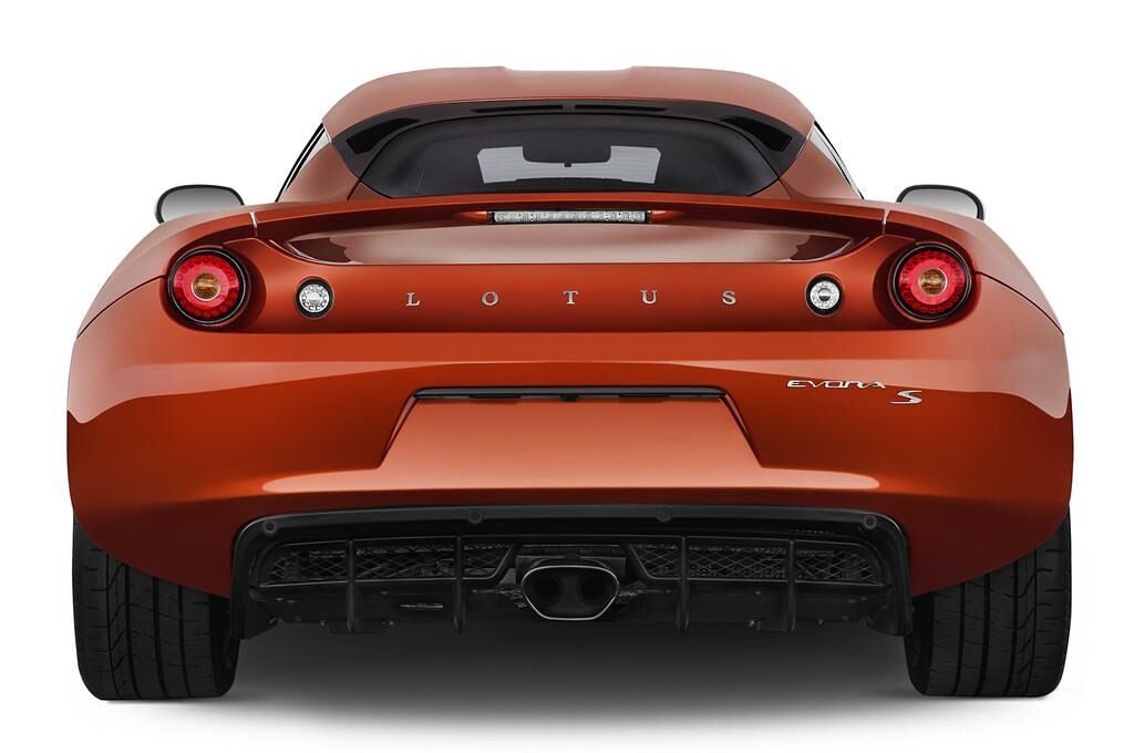 Lotus Evora (Baujahr 2011) S 2 Türen Heckansicht