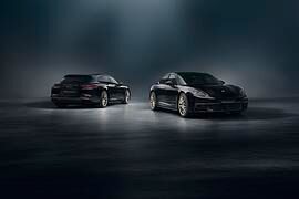Zehn Jahre Porsche Panamera - Goldiges Sondermodell zum Geburtstag