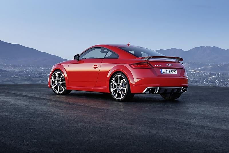 Audi TT RS - mit mächtigem Spoilerwerk