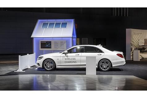 Induktives Laden bei Mercedes ab 2017