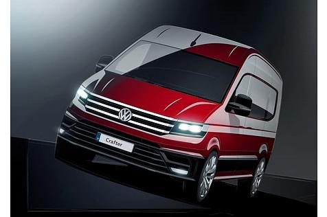Der VW Crafter wird auf Nutzfahrzeug-IAA im September seine Premiere feiern.
