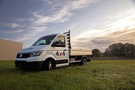 VW Crafter mit Allrad fürs Grobe - Umbau ohne Höhenzuwachs