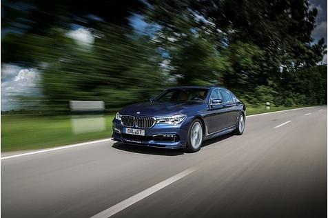 Für seine Länge ist der Alpina B7 sehr agil