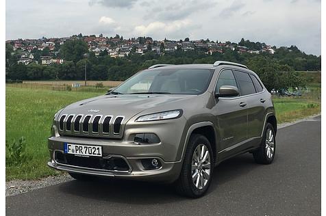 Jeep Cherokee 2.2 Multijet Overland - startet knapp über 50.000 Euro