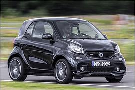 Endlich auch mit Spaß? Test Smart Brabus fortwo und forfour mit technischen Daten, Preisen, Marktstart und 0-100 km/h-Zeit