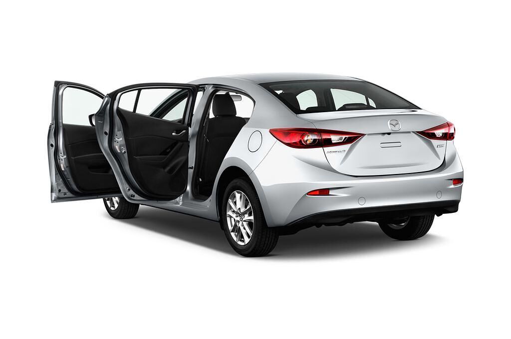 Mazda Mazda3 (Baujahr 2017) Center-Line 4 Türen Tür geöffnet
