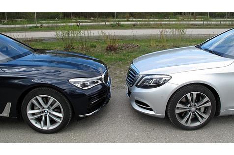 Vergleichstest BMW 730d - Mercedes S 350d