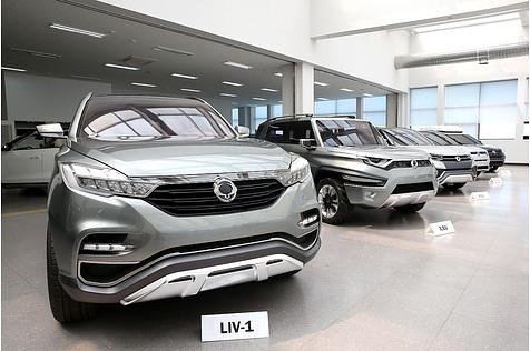 Die barocke Optik gehört bei Ssangyong der Vergangenheit an