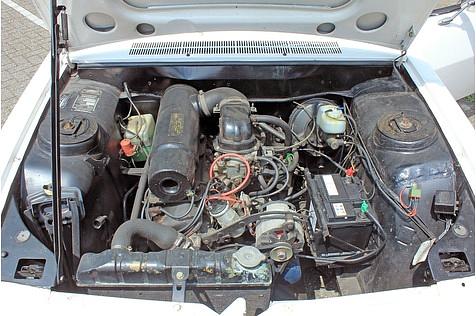Der 2,0 Liter große Reihenvierzylindermotor.