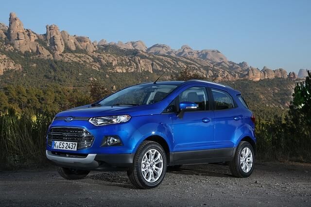 Das Design des EcoSport erfüllt alle Vorgaben an ein knuffiges und robustes Aussehen