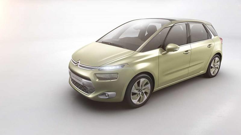 Der Citroën Technospace wird auf dem Genfer Automobilsalon enthüllt.