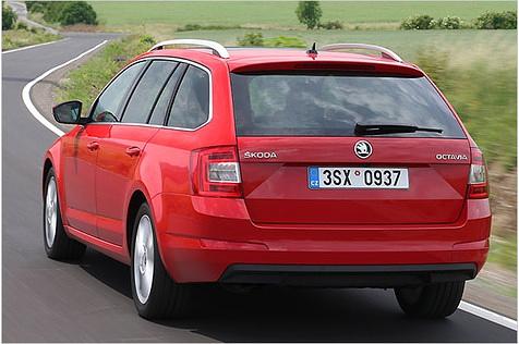 Ansichts-Sache: In den Combi (Bild) passen im Normalzustand 20 Liter mehr Gepäck als in die Limousine