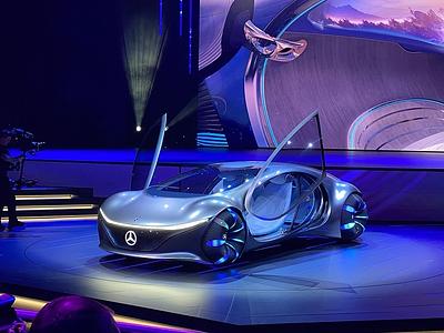 Mercedes Vision AVTR auf der CES 2020 - Willkommen in der Traumfabrik