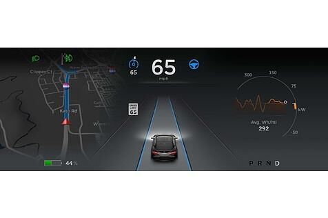 Der Autopilot des Tesla Model X P 90 D