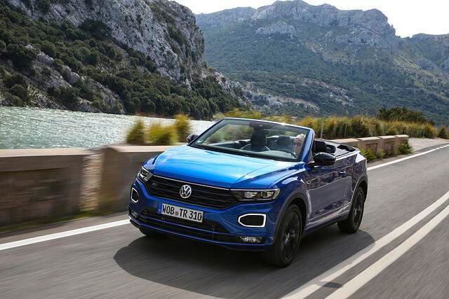 Angeboten wird der offene T-Roc ausschließlich als Benziner und auch dort vorerst nur in zwei Varianten