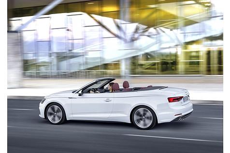Audi A5 Cabrio - die Heckklappe öffnet ab sofort elektrisch
