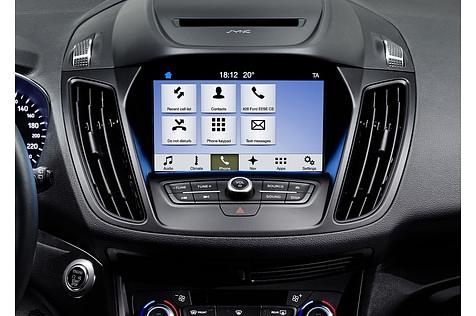 Ford Sync 3 mit leicht zu treffenden Kacheln