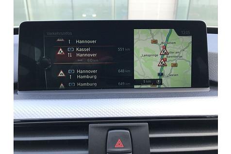 Real Time Traffic bei BMW iDrive