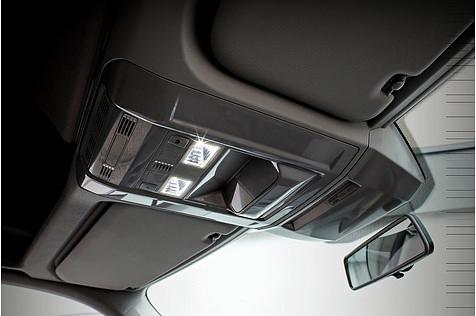 Der Volkswagen Crafter verfügt über zahlreiche Ablagen