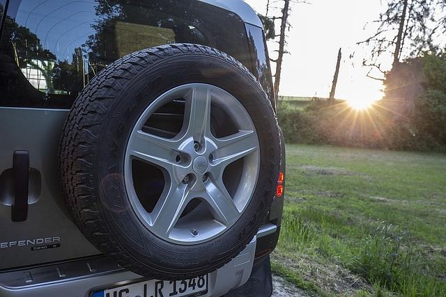 Ein Ersatzrad ist beim Defender ein Muss