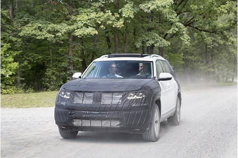 Volkswagen Midsize SUV USA - Allradantrieb kostet Aufpreis