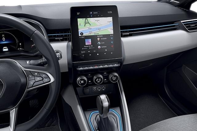 Der 9,3 Zoll Touchscreen dient als Kommandozentrale