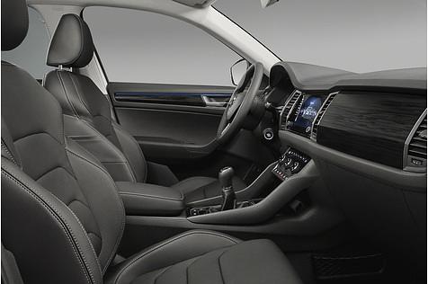 Der Arbeitsplatz im Skoda Kodiaq