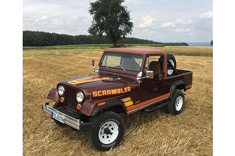 Jeep CJ-8 Scrambler - 4,2 Liter Reihensechszylinder mit 122 PS