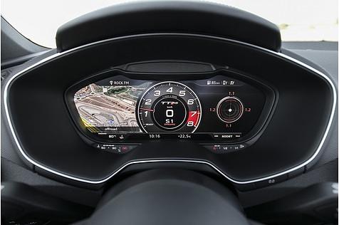 Audi TT RS - leider gibt es nur ein Infodisplay