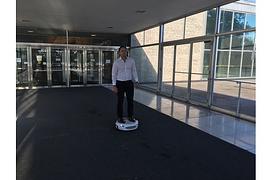Eine neue Idee für den Individual-Verkehr - Rollende Untertasse