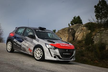 Peugeot 208 Rally 4 - Übungsgerät