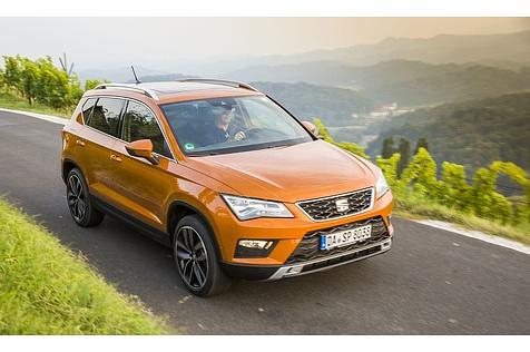 Der Seat Ateca hat auf Wunsch Voll-LED-Scheinwerfer