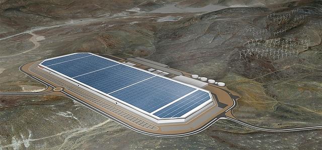 Die Batteriezellen werden in sogenannten Gigafactorys hergestellt