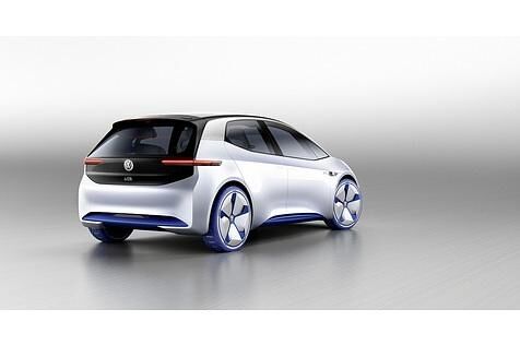 Die Konzeptstudie VW I.D. auf dem Pariser Automobilsalon 2016 soll eine Parallellinie vom VW Golf eröffnen