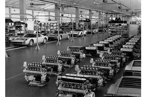 So wurde der Lamborghini Miura gefertigt