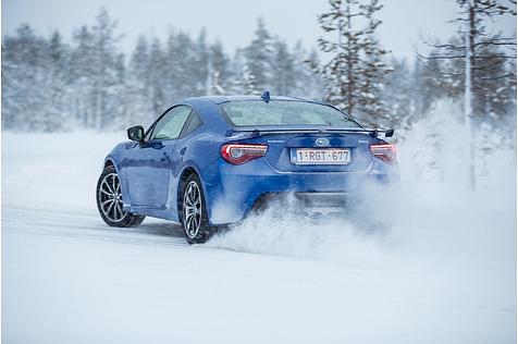 Der neue BRZ in seinem Element.