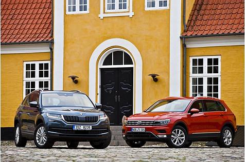 Vergleichstest VW Tiguan - Skoda Kodiaq