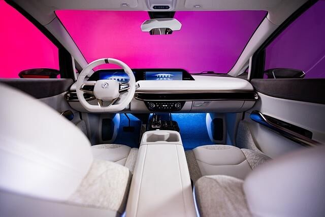 Ebenfalls sehenswert ist der Innenraum des Izera-SUV