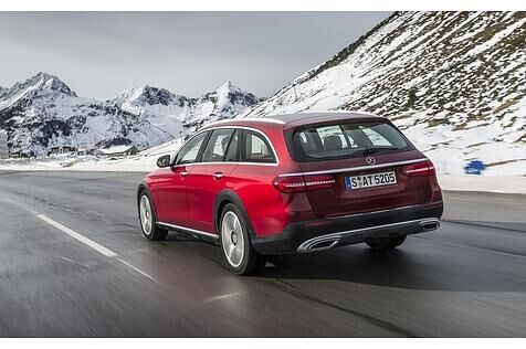 Der Mercedes E 220 d All-Terrain ist ein echter Allradler.