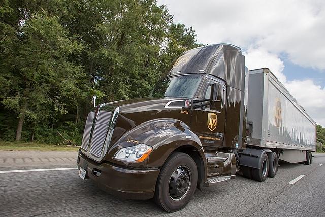 UPS Transport-LKW
