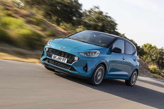Der Hyundai i10 steht bereits beim Händler