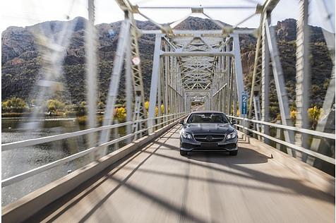 Mercedes E-Klasse Cabrio Prototypenerprobung - nicht nur das Verdeck steht auf dem Prüfstand