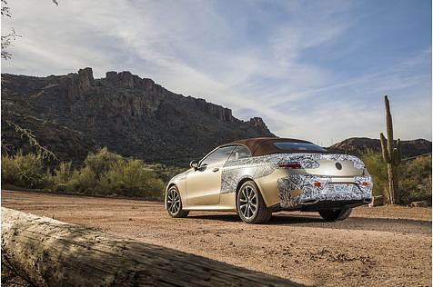 Mercedes E-Klasse Cabrio Prototypenerprobung im Süden der USA
