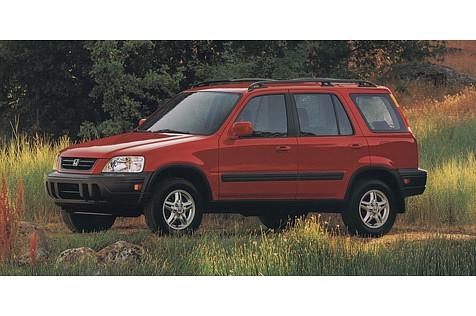 Bei Honda hat auch ein CR-V der 1. Generation einen Auftritt